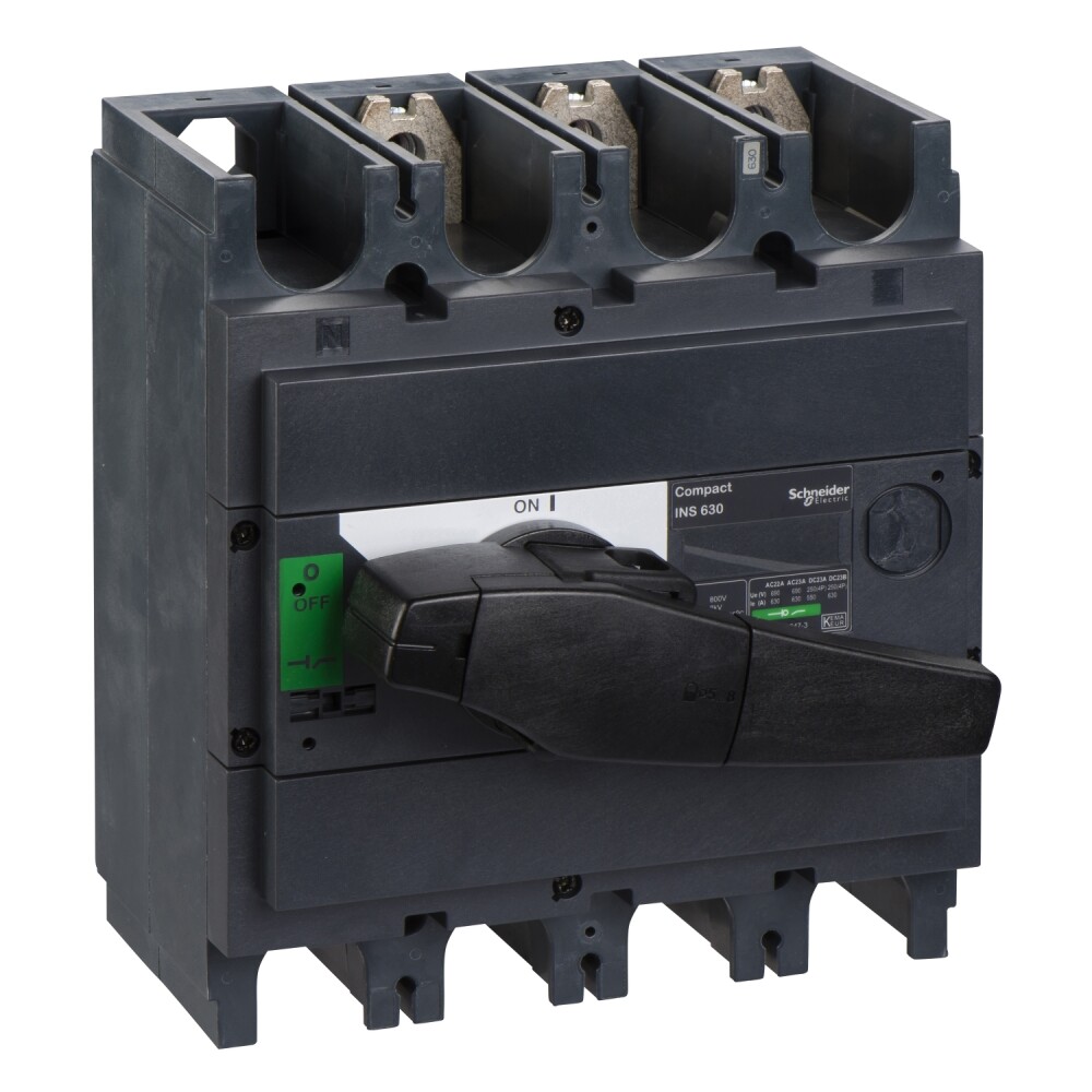 31114 - Yük Ayırıcı Compact INS630 - 630 A - 3 Kutuplu - Schneider Electric