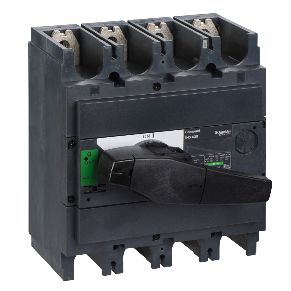 31115 - Yük Ayırıcı Compact INS630 - 630 A - 4 Kutup - Schneider Electric