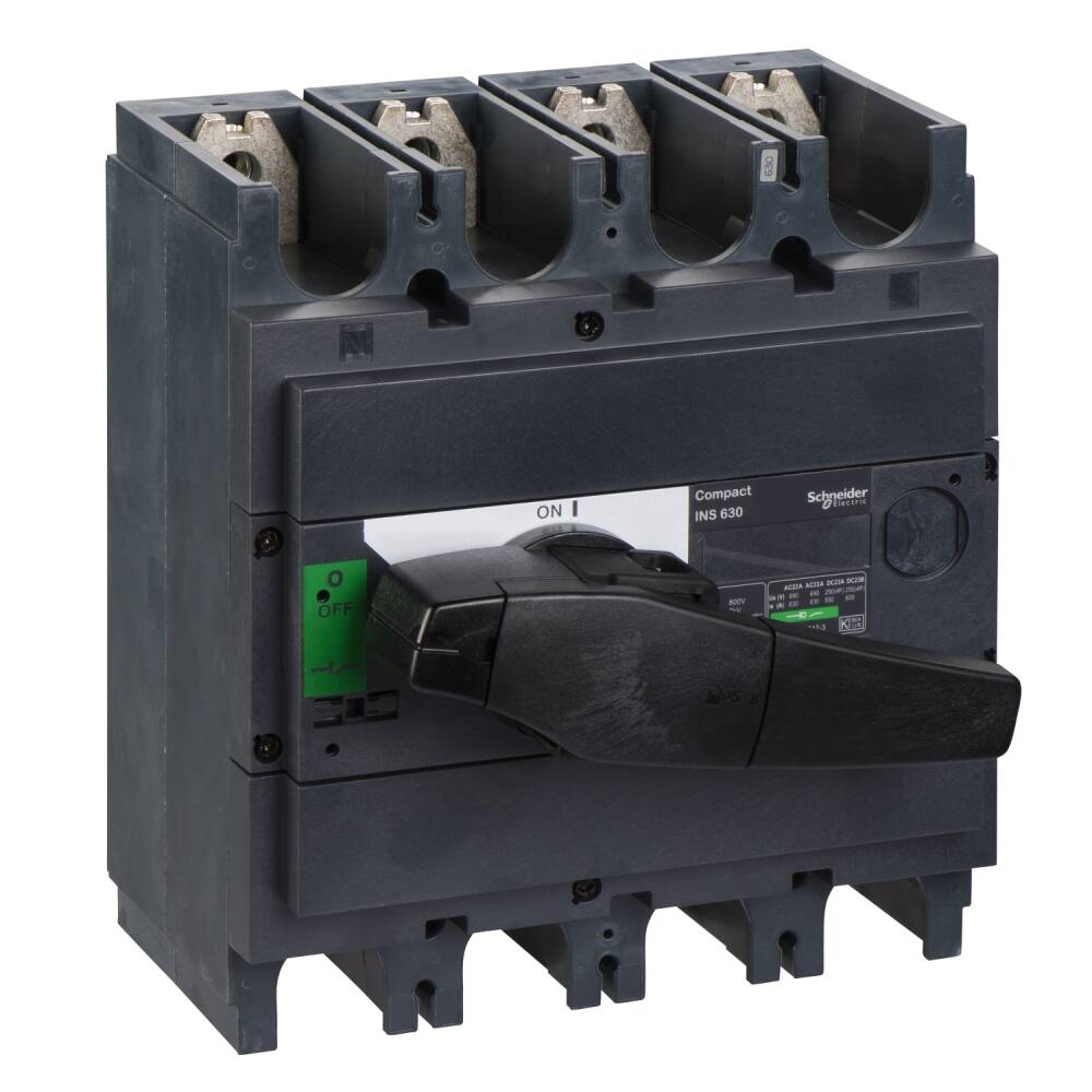 31115 - Yük Ayırıcı Compact INS630 - 630 A - 4 Kutup - 1