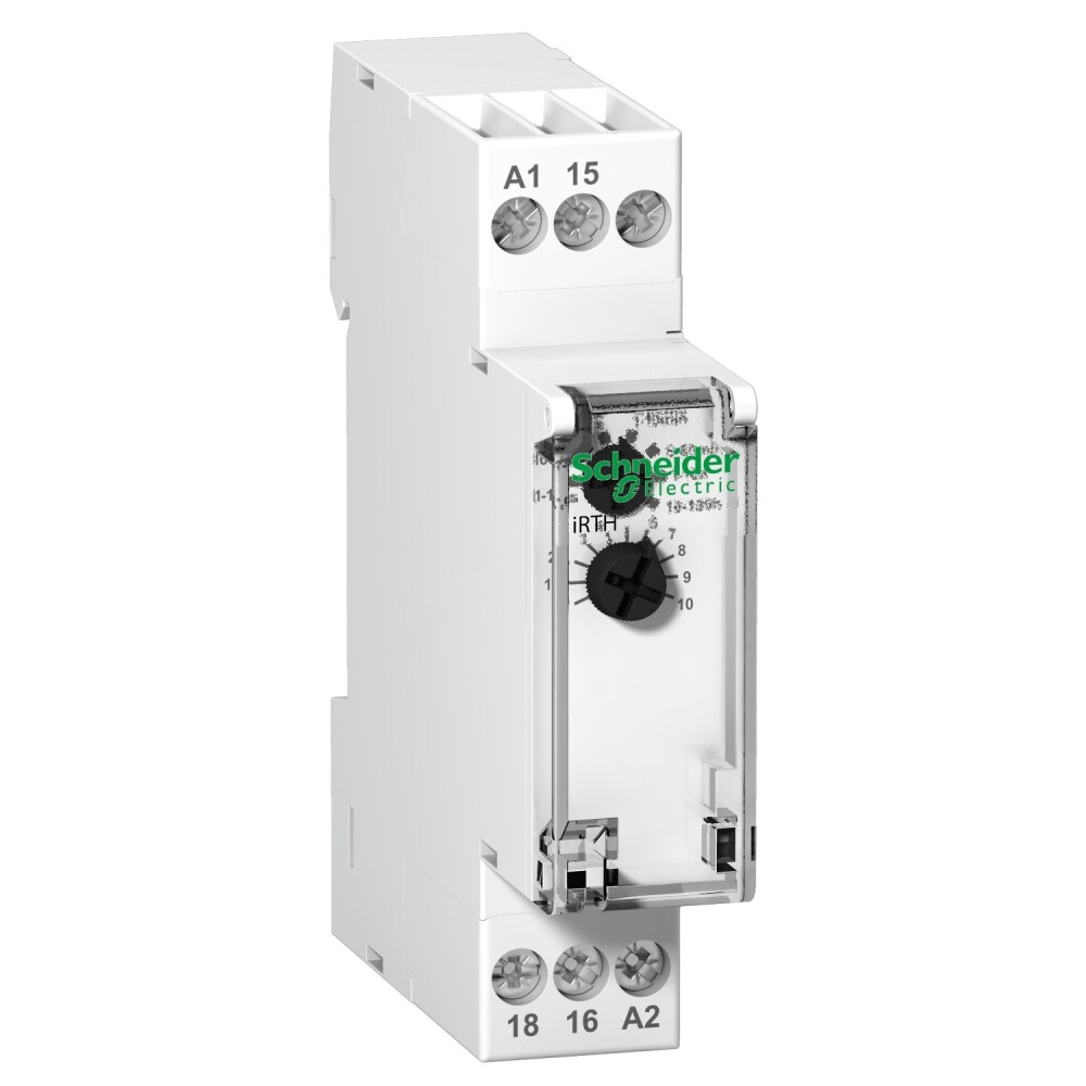 A9E16068 - IRTH Rölesi - Bir Yükün Enerjisini Kesmek İçin Bir Zaman Gecikmesi Uygular-1C/O- Uc 24-240VAC/24VDC - 1