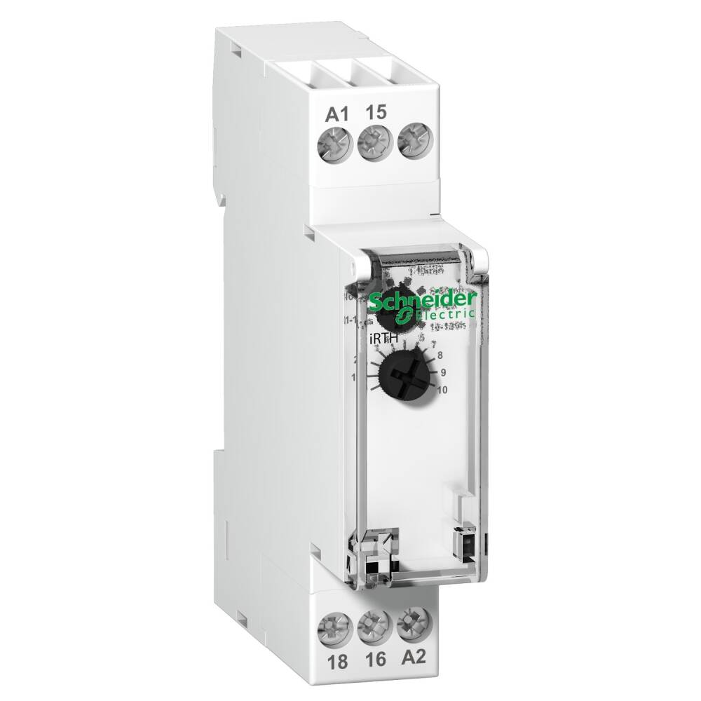 A9E16068 - IRTH Rölesi - Bir Yükün Enerjisini Kesmek İçin Bir Zaman Gecikmesi Uygular-1C/O- Uc 24-240VAC/24VDC - 1