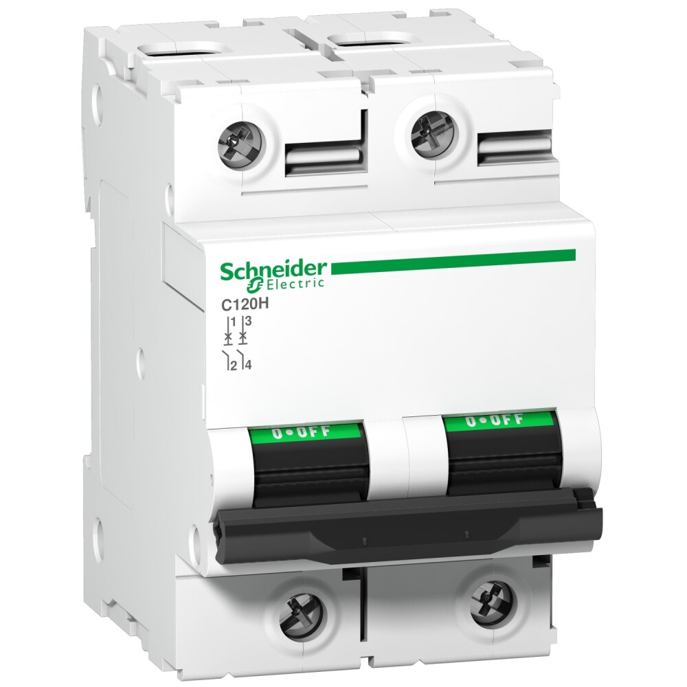 A9N18457 - C120H - devre kesici - 2P - 80A - C eğrisi - Schneider Electric