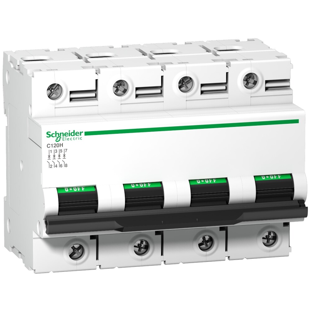 A9N18479 - C120H - Devre Kesici - 4P - 80A - C Eğrisi - Schneider Electric