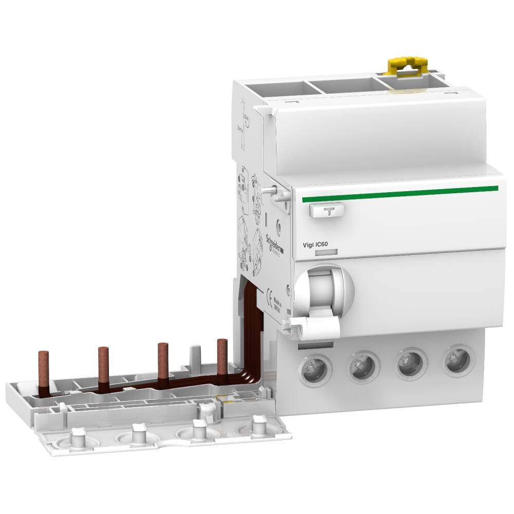A9V44463 - Vigi IC60 - Toprak Kaçağı Eklenti Bloğu - 4P - 1