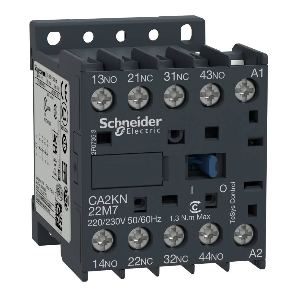 CA2KN22P7 - TeSys K Kontrol Rölesi - 2 NA + 2 NK - 1