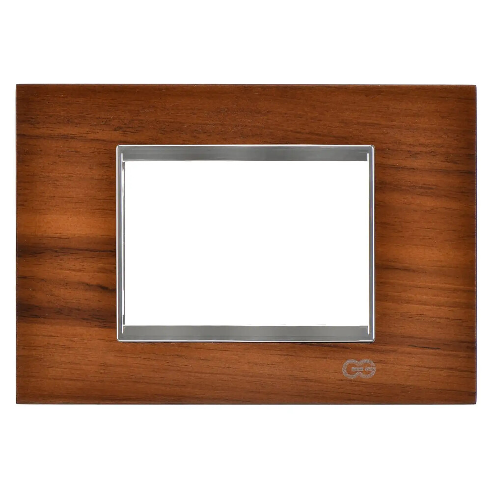 Domino Amerikan Ceviz Ahşap Çerçeve / Çıtası Krom, 3M - Günsan Elektrik