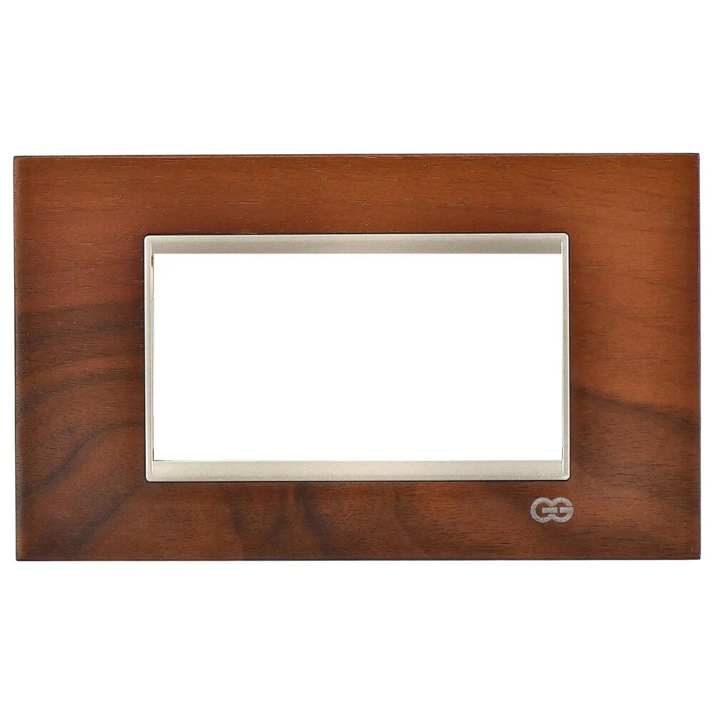 Domino Amerikan Ceviz Ahşap Çerçeve / Çıtası Metalik Bej, 4M - Günsan Elektrik