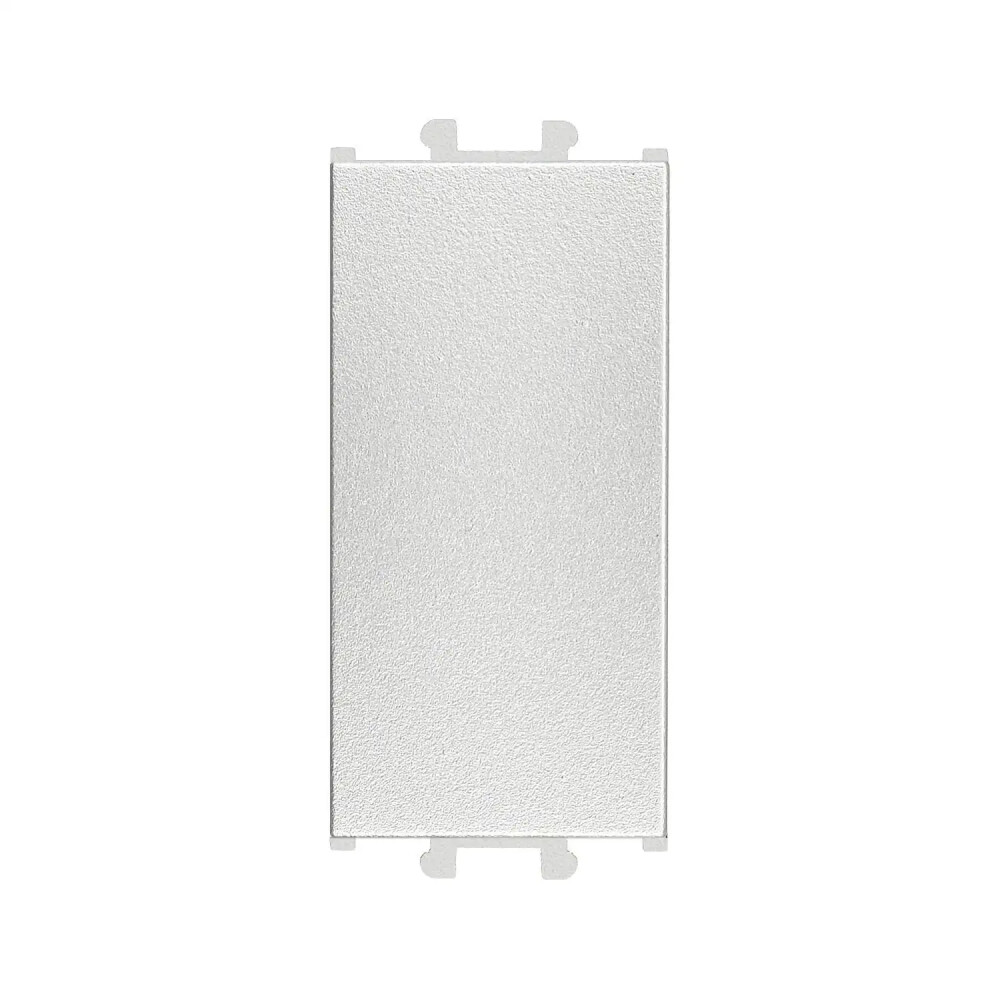 Domino Anahtar, 1M, Gümüş (Mekanizma + Tuş/Kapak) - Günsan Elektrik