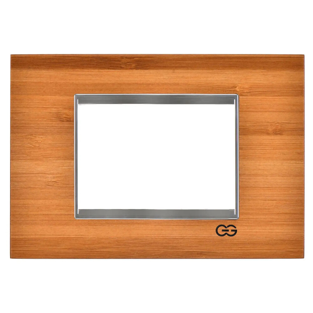 Domino Bambu Ahşap Çerçeve / Çıtası Krom, 3M - Günsan Elektrik