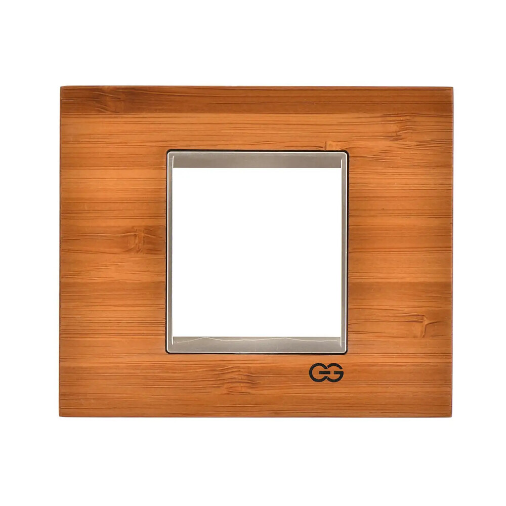 Domino Bambu Ahşap Çerçeve / Çıtası Metalik Bej, 2M - Günsan Elektrik