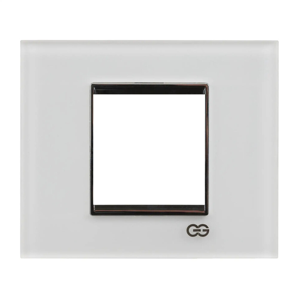 Domino Beyaz Pleksi Çerçeve / Çıtası Krom, 2M - Günsan Elektrik