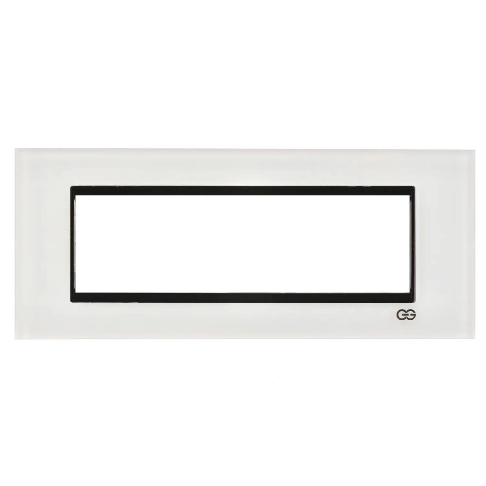 Domino Beyaz Pleksi Çerçeve / Çıtası Siyah, 7M - Günsan Elektrik