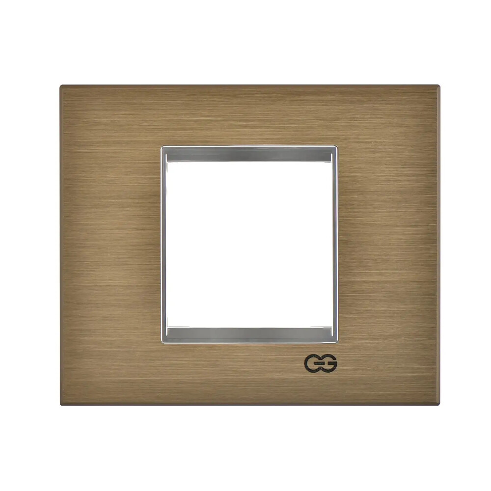 Domino Bronz Inox Çerçeve / Çıtası Krom, 2M - Günsan Elektrik