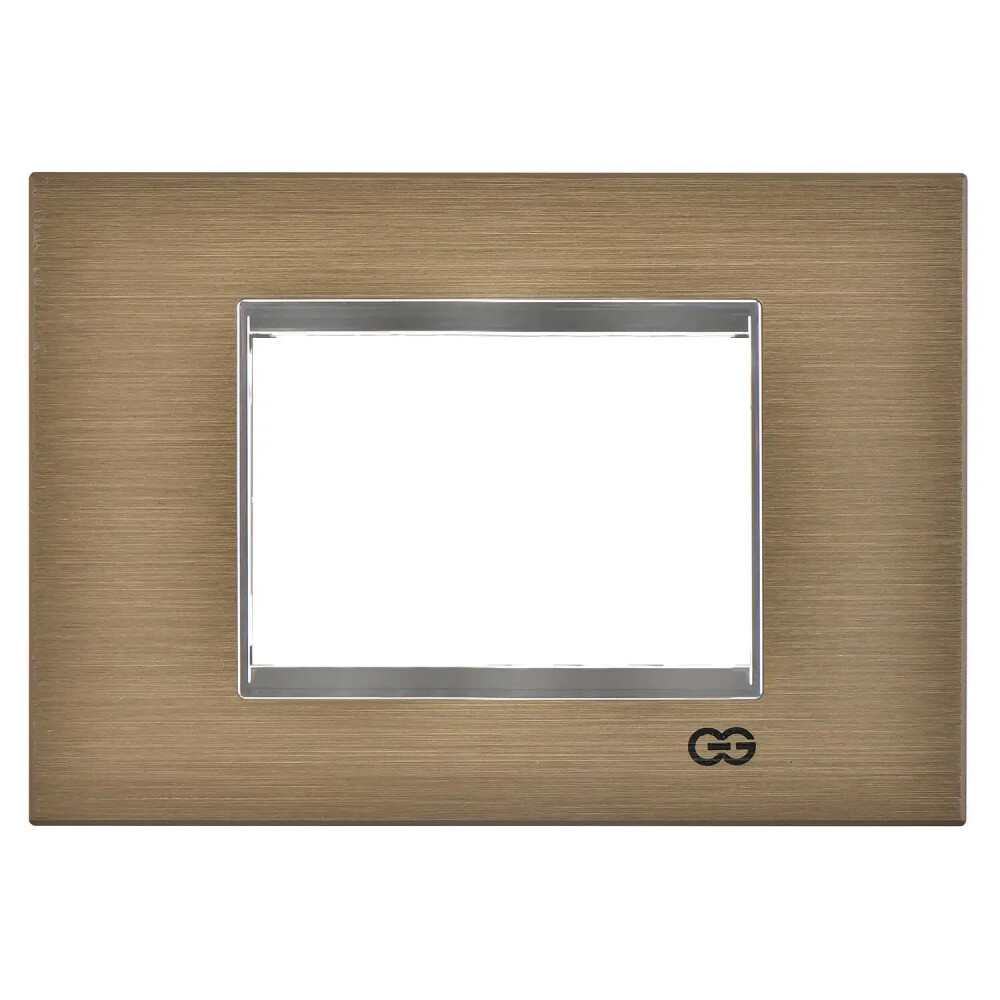 Domino Bronz Inox Çerçeve / Çıtası Krom, 3M - Günsan Elektrik