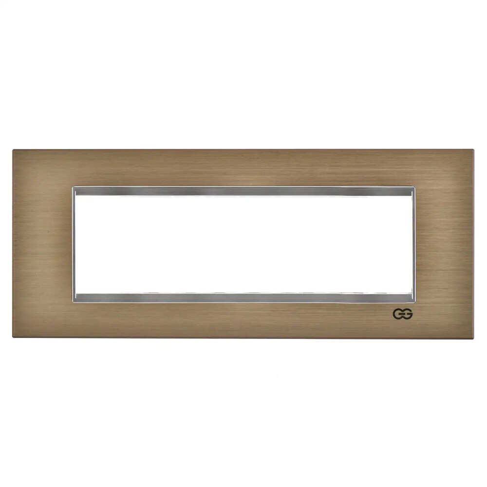 Domino Bronz Inox Çerçeve / Çıtası Krom, 7M - Günsan Elektrik