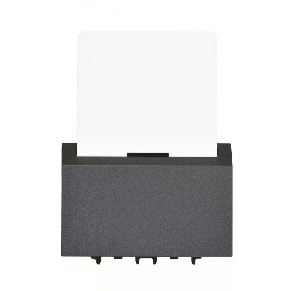 Domino Energy Saver, RF (Kartlı), 3M, Füme (Mekanizma + Tuş/Kapak) - Günsan Elektrik