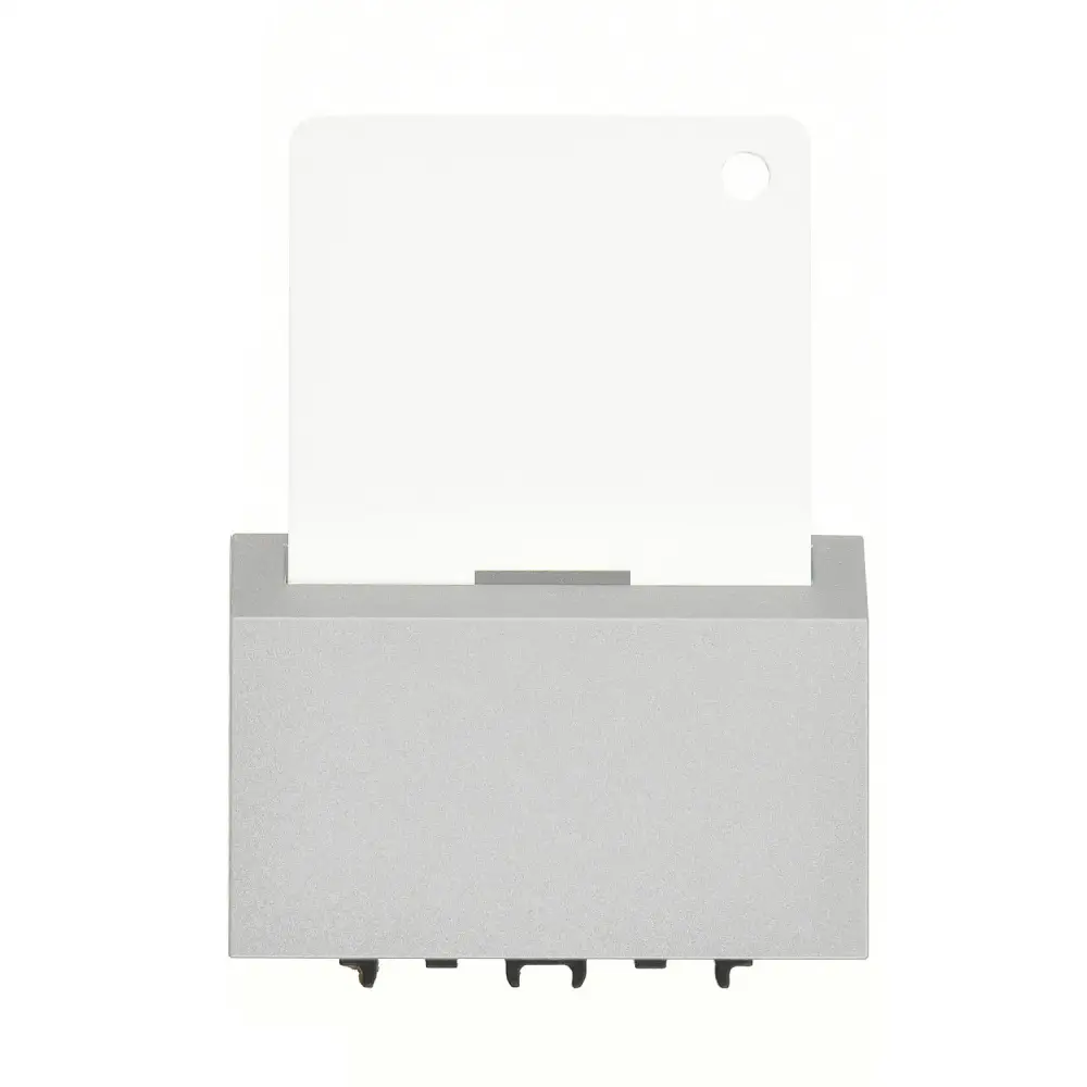 Domino Energy Saver, RF (Kartlı), 3M, Gümüş (Mekanizma + Tuş/Kapak) 
