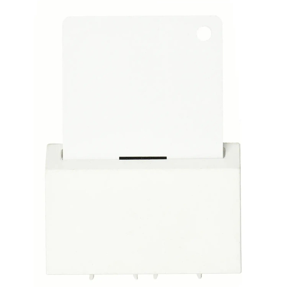 Domino Energy Saver Standart (Kartlı), 3M, Beyaz (Mekanizma + Tuş/Kapak) - Günsan Elektrik