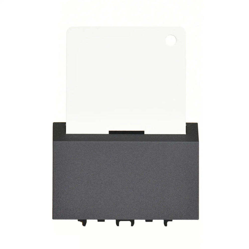 Domino Energy Saver Standart (Kartlı), 3M, Füme (Mekanizma + Tuş/Kapak) - Günsan Elektrik