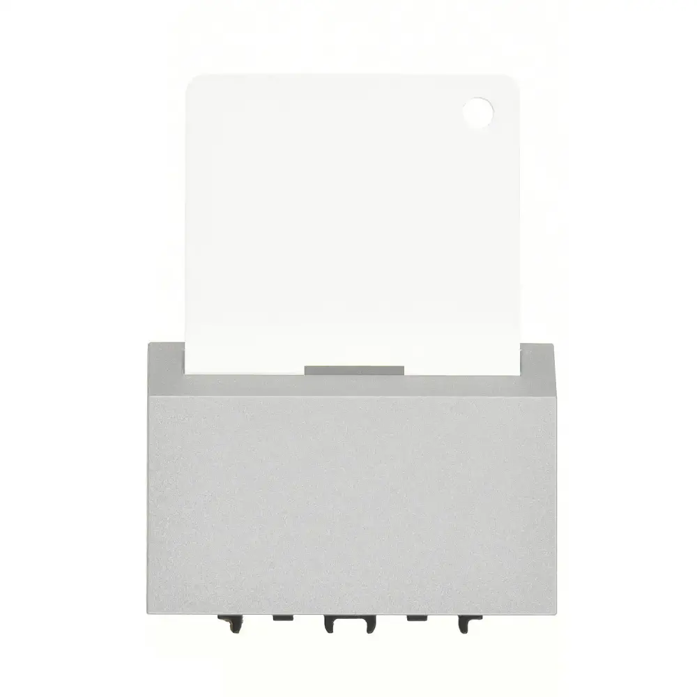 Domino Energy Saver Standart (Kartlı), 3M, Gümüş (Mekanizma + Tuş/Kapak) - Günsan