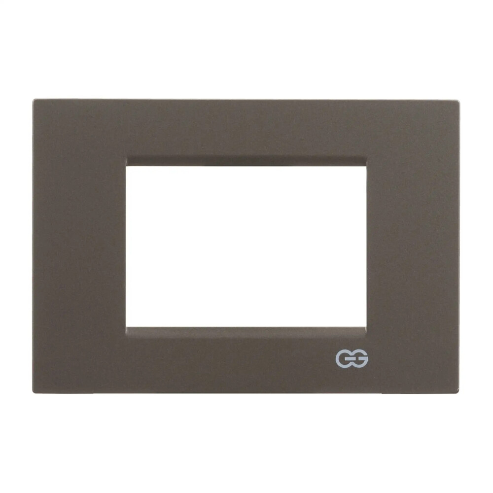 Domino Flat Üçlü Çerçeve, 3M, Mocha - Günsan Elektrik