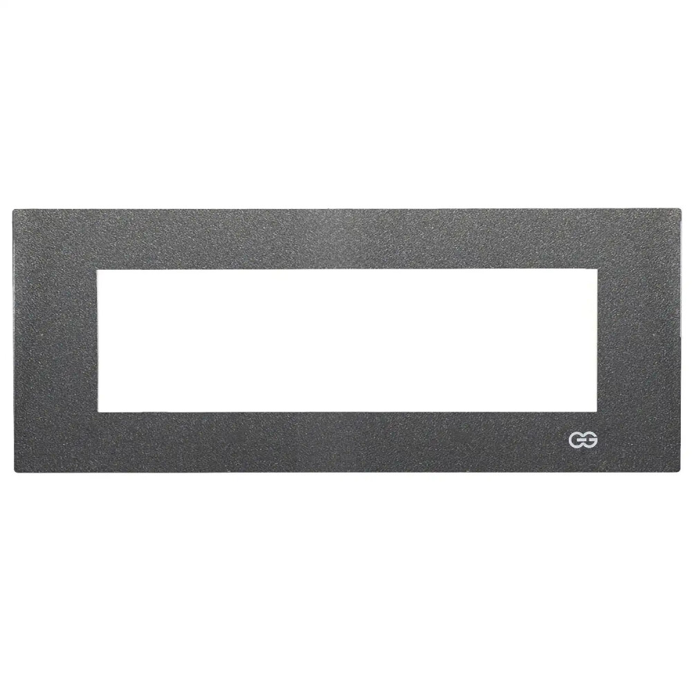 Domino Flat Yedili Çerçeve, 7M, Füme - Günsan Elektrik