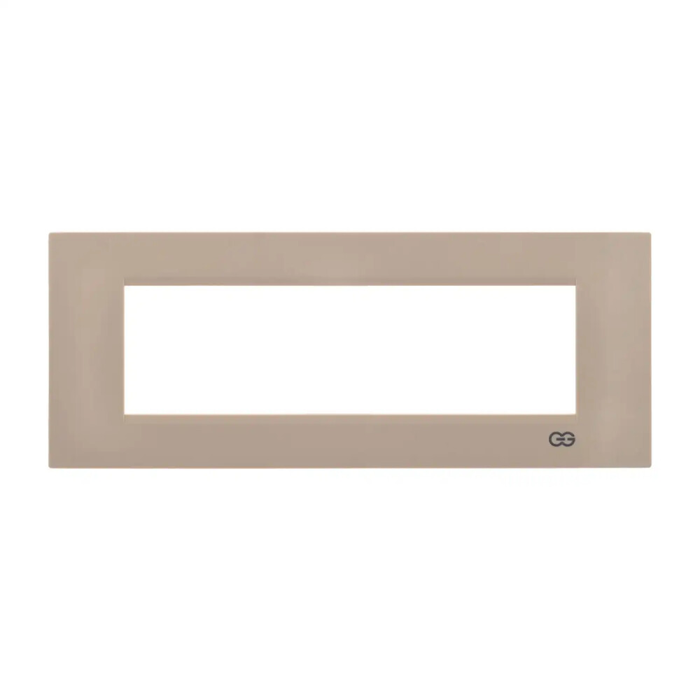 Domino Flat Yedili Çerçeve, 7M, Kese Kağıdı - Günsan Elektrik