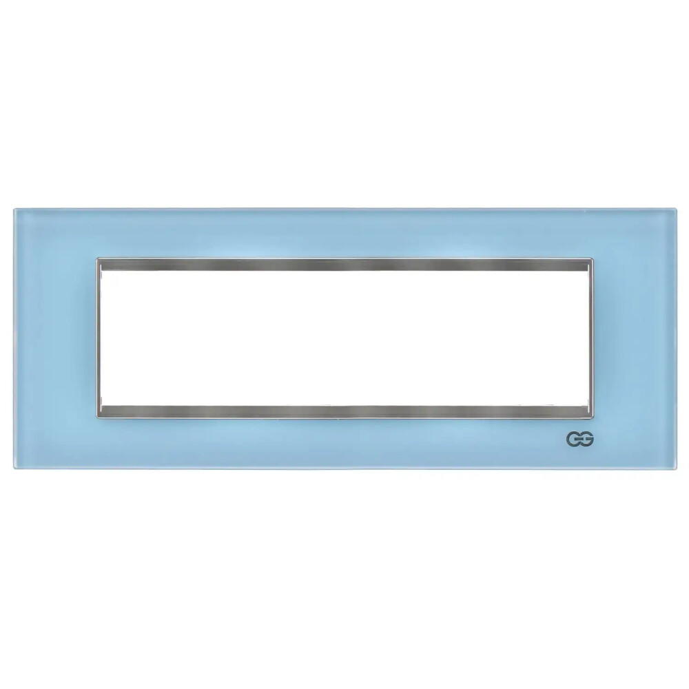 Domino Gök Mavisi Pleksi Çerçeve / Çıtası Krom, 7M - Günsan Elektrik