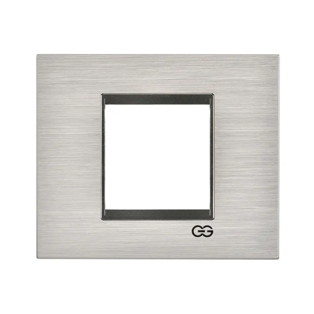 Domino Gümüş Inox Çerçeve / Çıtası Füme, 2M - Günsan