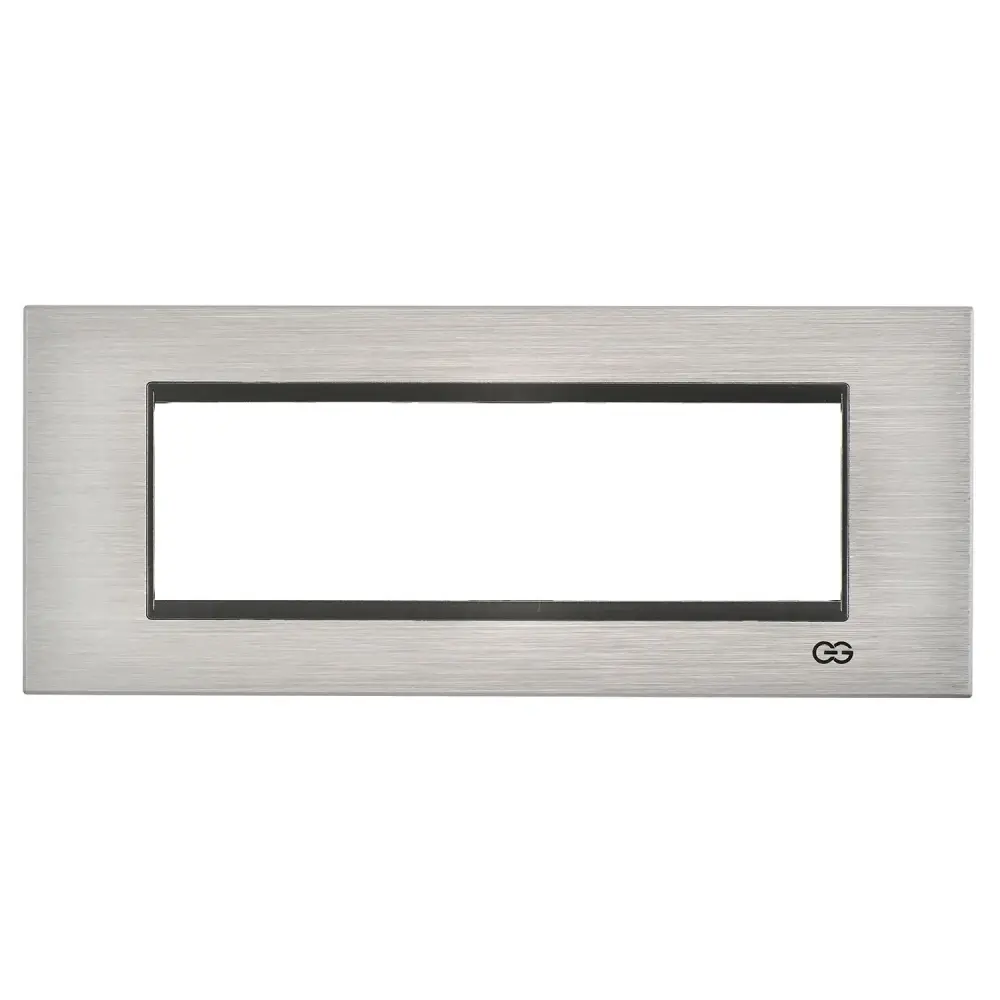 Domino Gümüş Inox Çerçeve / Çıtası Füme, 7M - Günsan