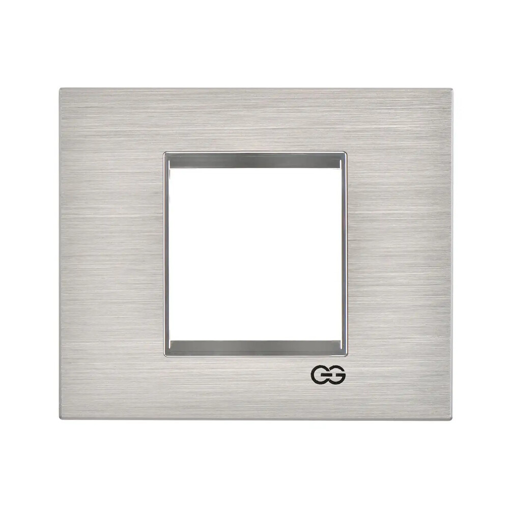 Domino Gümüş Inox Çerçeve / Çıtası Krom, 2M - Günsan Elektrik