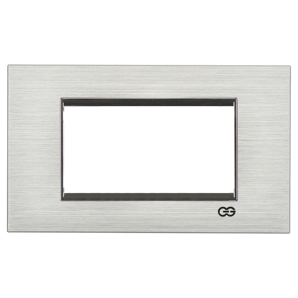 Domino Gümüş Inox Çerçeve / Çıtası Krom, 4M - Günsan Elektrik