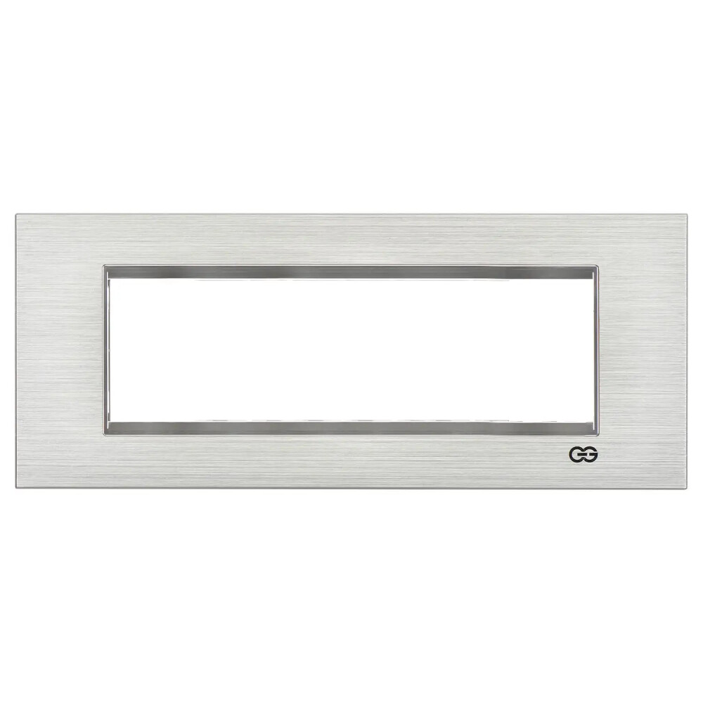 Domino Gümüş Inox Çerçeve / Çıtası Krom, 7M - Günsan Elektrik