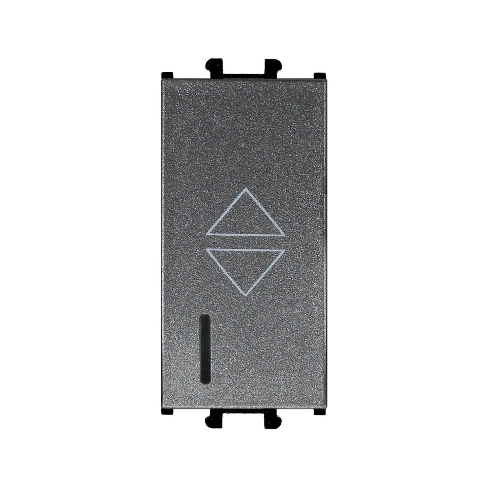 Domino Işıklı Vavien, 1M, Füme (Mekanizma + Tuş/Kapak) - Günsan Elektrik