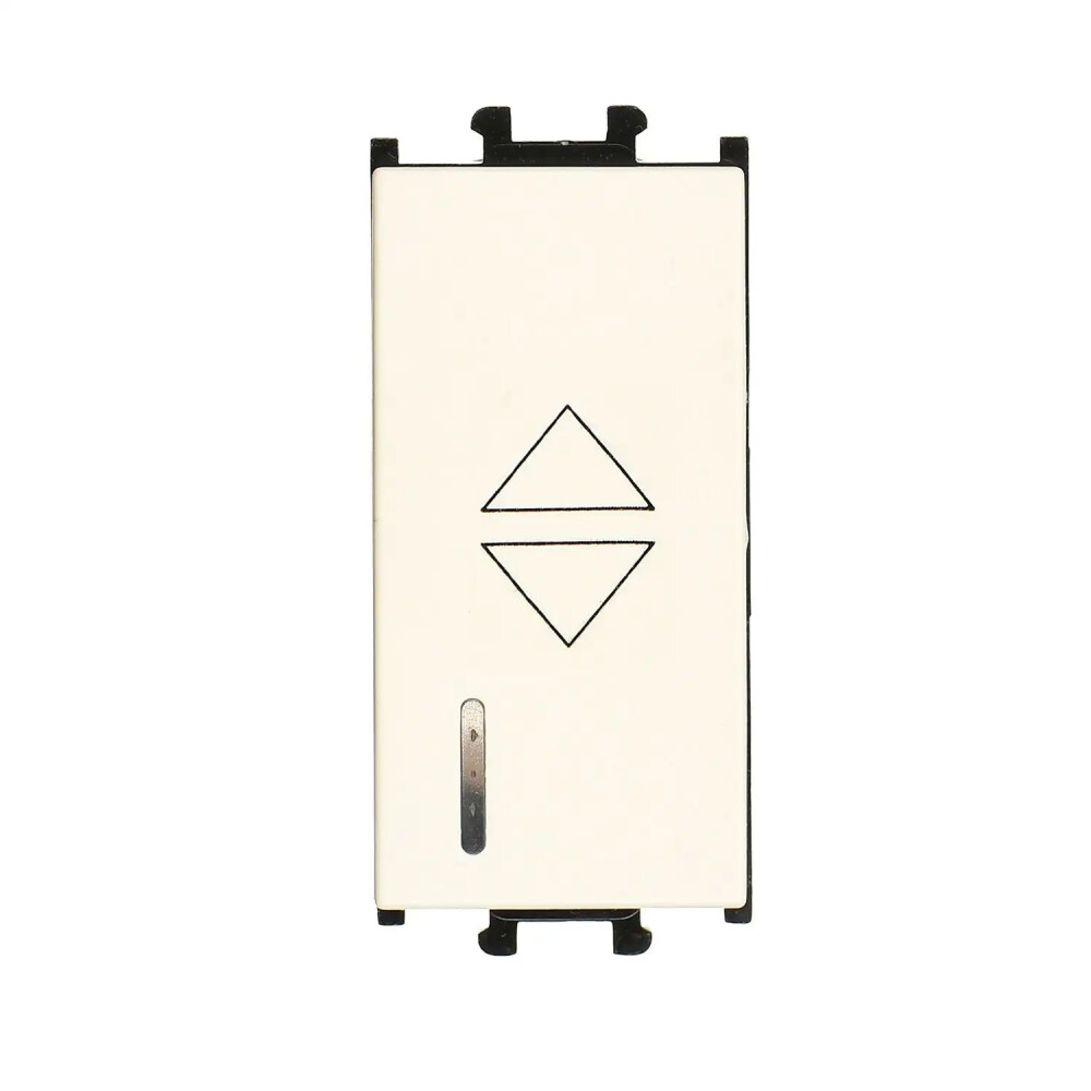 Domino Işıklı Vavien, 1M, Krem (Mekanizma + Tuş/Kapak) - Günsan Elektrik