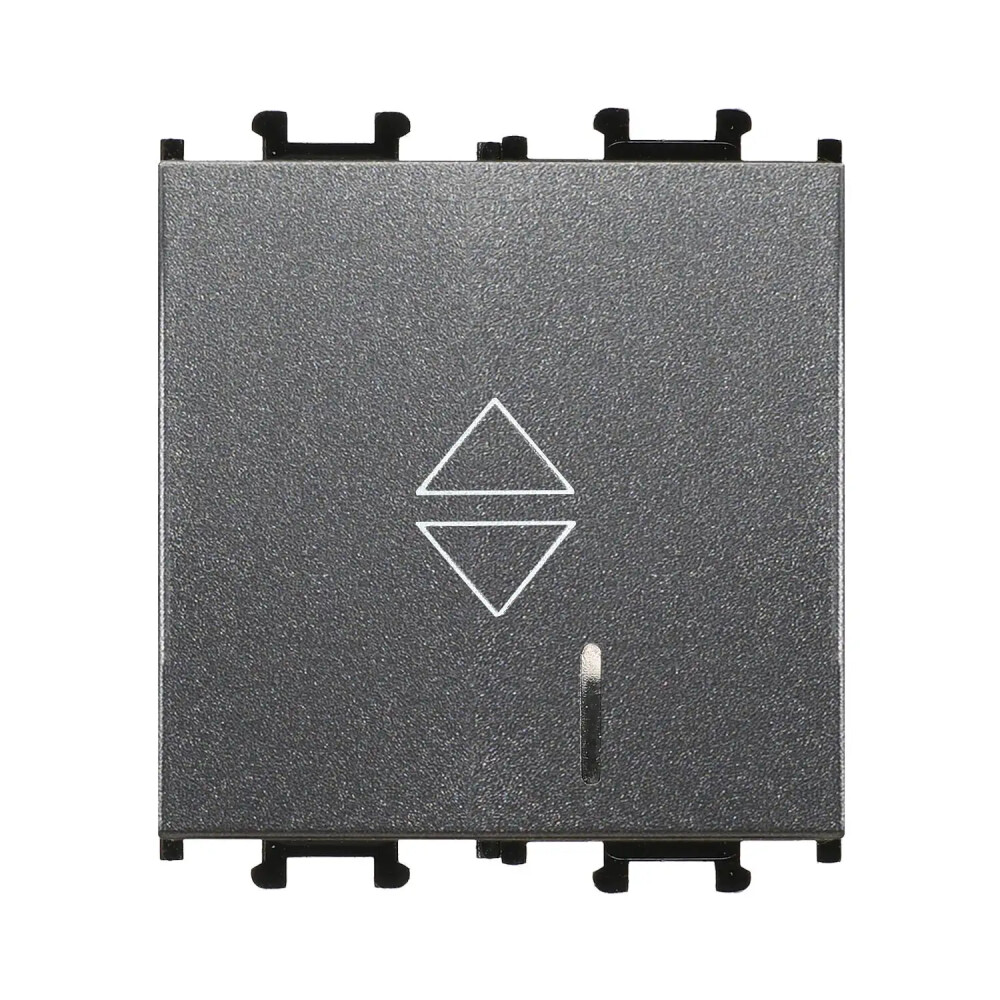 Domino Işıklı Vavien Geniş, 2M, Füme (Mekanizma + Tuş/Kapak) - Günsan Elektrik