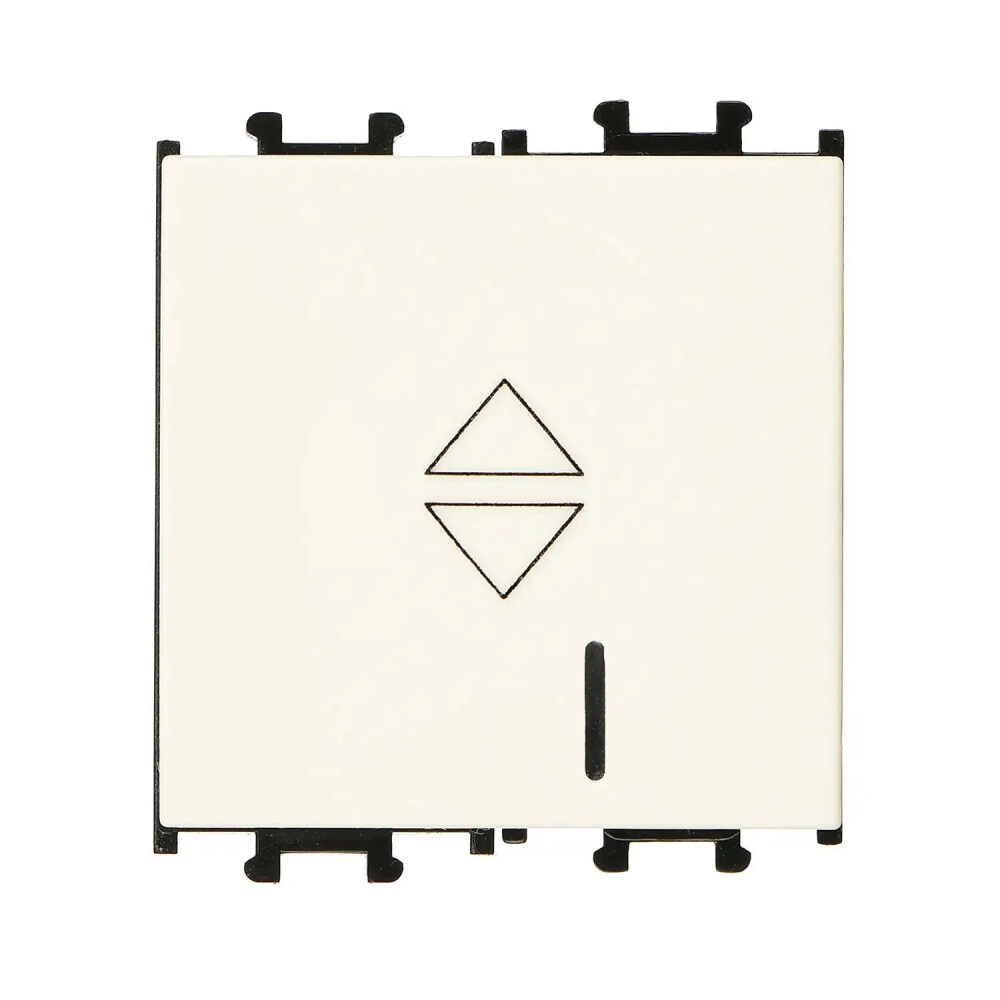 Domino Işıklı Vavien Geniş, 2M, Krem (Mekanizma + Tuş/Kapak) - Günsan Elektrik