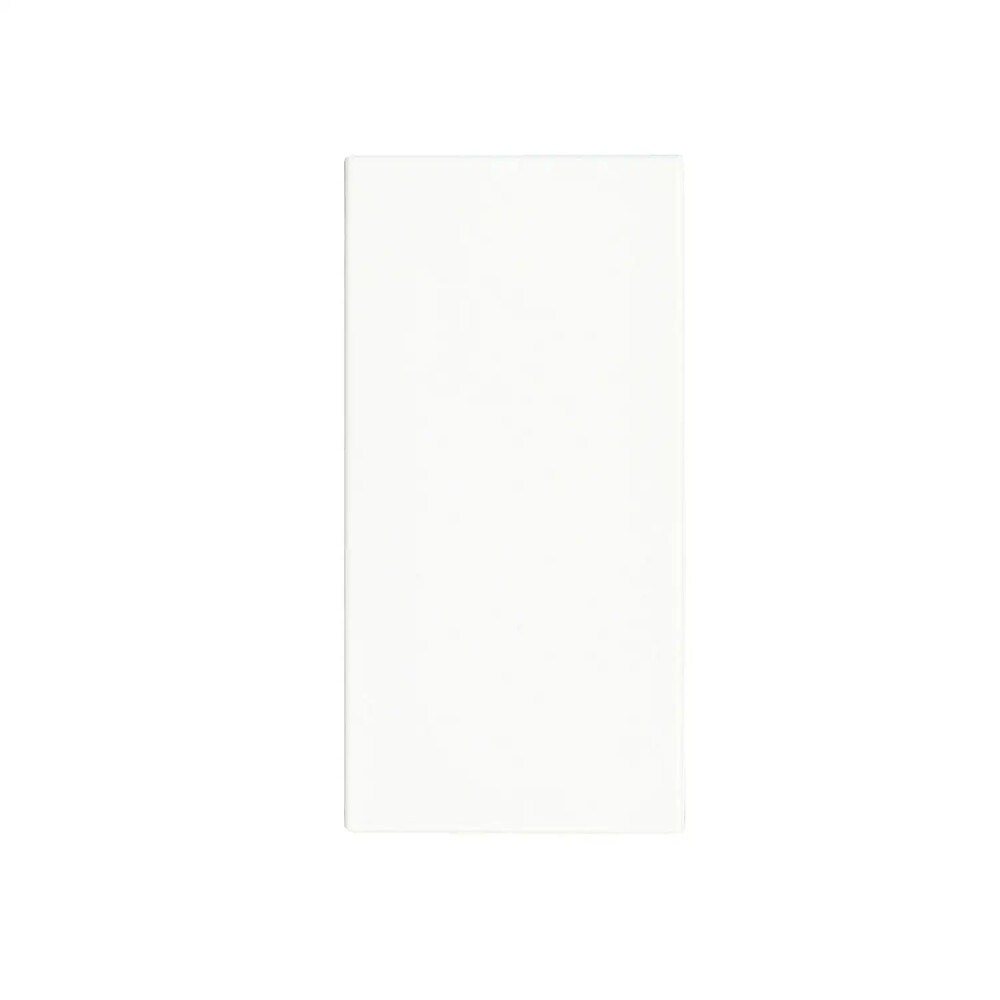 Domino Kapak Anahtar, 1M, Beyaz - Günsan Elektrik