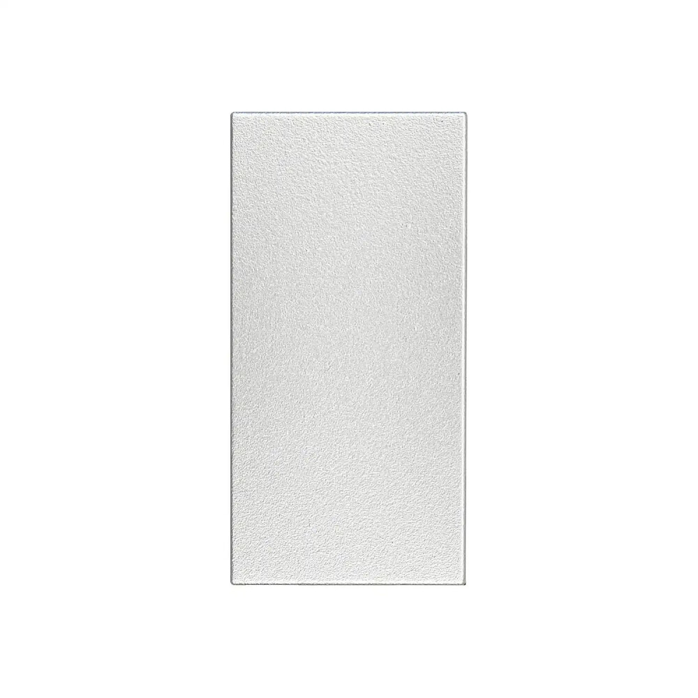 Domino Kapak Anahtar, 1M, Gümüş - Günsan Elektrik