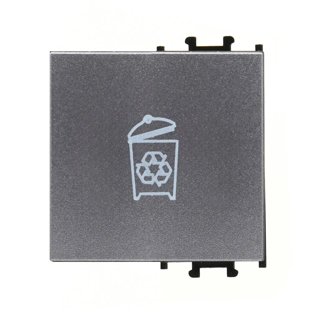 Domino Kapak Çöp Öğütücü Anahtarı, 2M, Füme - Günsan Elektrik