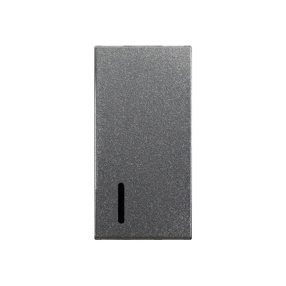 Domino Kapak Işıklı Anahtar, 1M, Füme - Günsan Elektrik