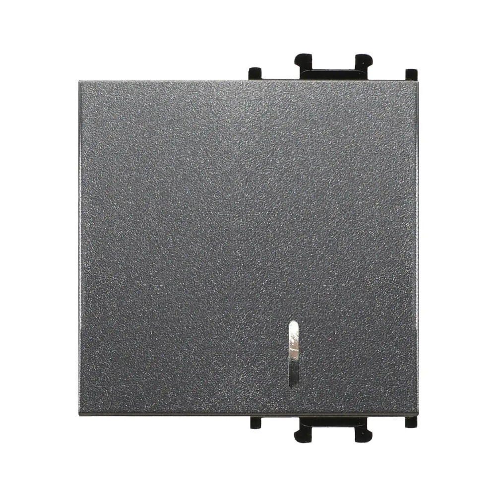 Domino Kapak Işıklı Anahtar, 2M, Füme - Günsan Elektrik