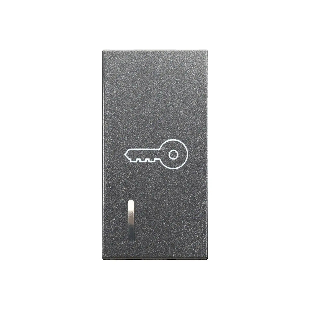 Domino Kapak Işıklı Kapı Otomatiği, 1M, Füme - Günsan Elektrik