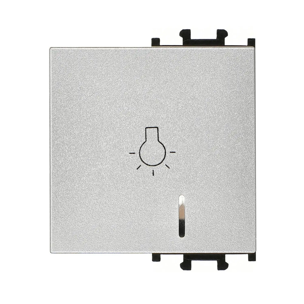 Domino Kapak Işıklı Liht, 2M, Gümüş - Günsan Elektrik