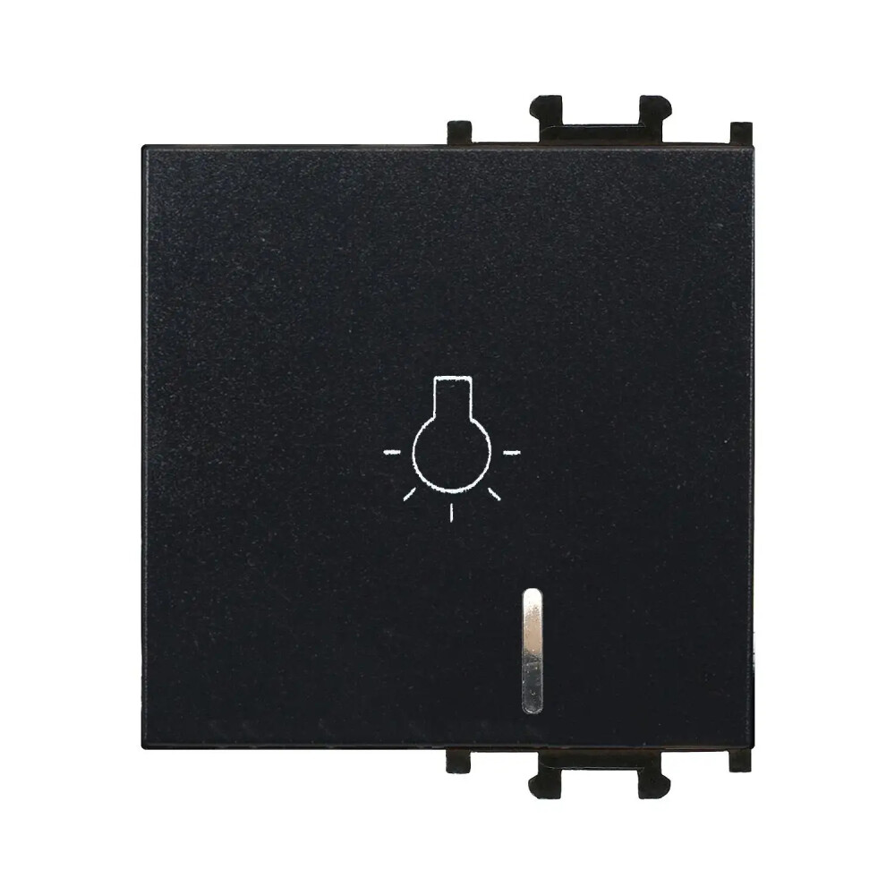 Domino Kapak Işıklı Liht, 2M, Siyah - Günsan Elektrik