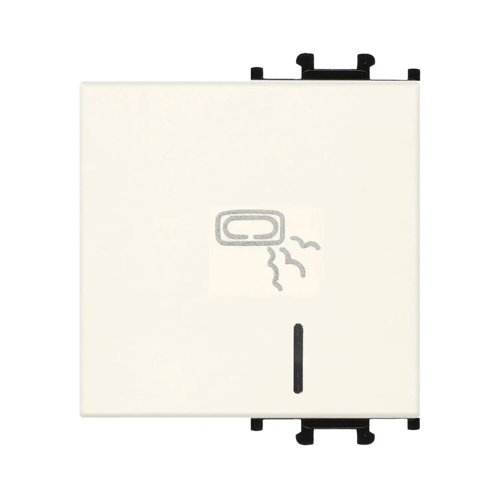 Domino Kapak Işıklı Nötrlü Klima (Isıtıcı) Anahtarı, 2M, Krem - Günsan Elektrik