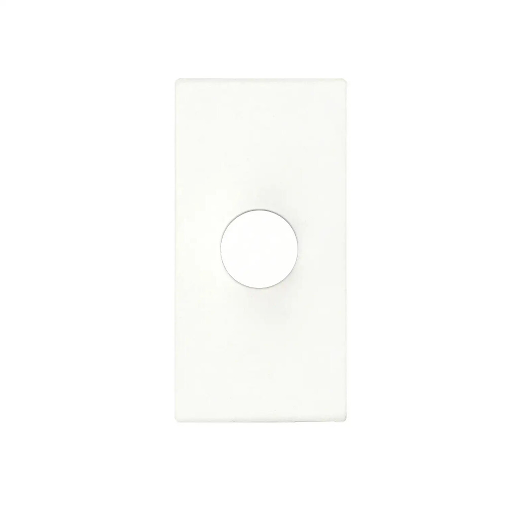 Domino Kapak Kablo Çıkış Kapağı, 1M, Beyaz - Günsan Elektrik
