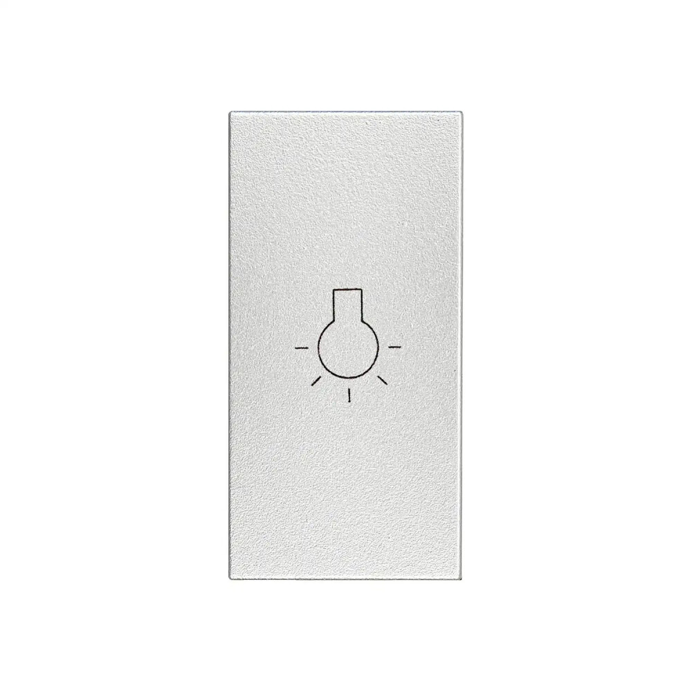 Domino Kapak Liht, 1M, Gümüş - Günsan Elektrik