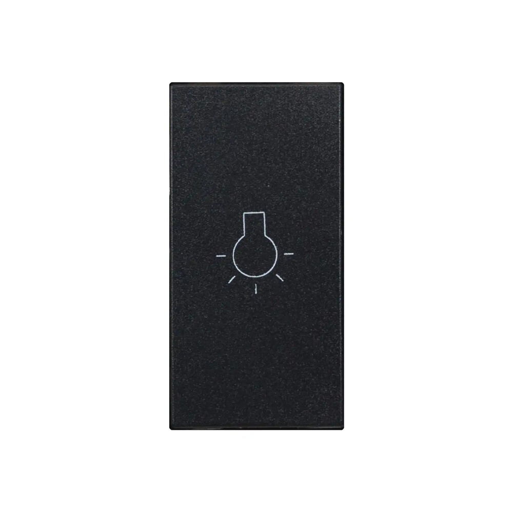 Domino Kapak Liht, 1M, Siyah - Günsan Elektrik