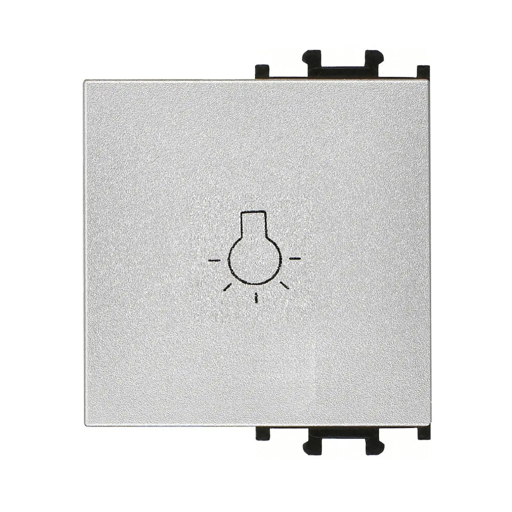 Domino Kapak Liht, 2M, Gümüş - Günsan Elektrik